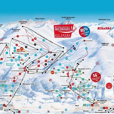 In Bramberg Near Lift * Bramberg am Wildkogel